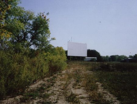 Sky Top Drive-In Theatre - Driveway And Screen - Photo From Rg (newer photo)